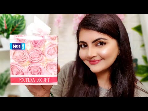 Bella A80 extra soft face tissue rose Review | RARA |no1 makeup essential