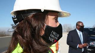 Governor visits new Grand Rapids East Beltline interchange