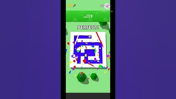 colour maze : Relaxing and amazing paintball Puzzles android levels solution gameplay walkthrough