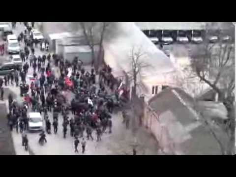 ЕВРОМАЙДАН Одесса - обращение Беркута 23.02.2014
