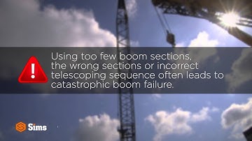 Setting Up a Crane Properly | Sims Crane Minute