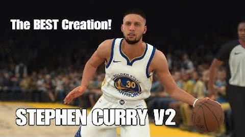 NBA 2K18: HOW TO CREATE THE BEST STEPHEN CURRY! V2 OF THE BEST SHOOTER!