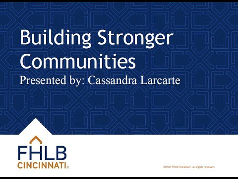 Webinar Recording: Get to Know FHLB Cincinnati