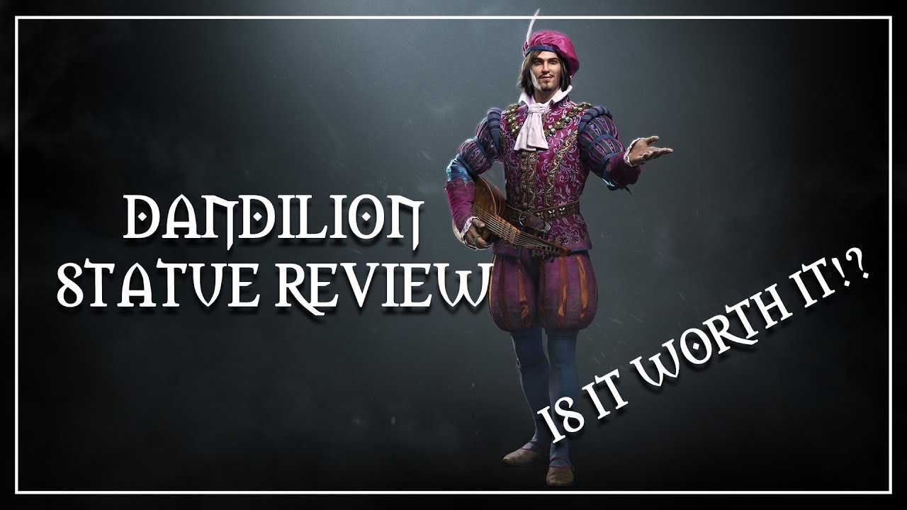 Dark Horse Witcher 3 Dandelion Statue Review YouTube