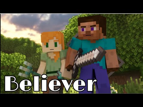Minecraft Believer | Steve And Alex