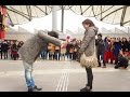 NLPサプライズ『魔法仕掛けのプロポーズ』 フラッシュモブ FlashMob Proposal/♪Love Story/Matt Cab