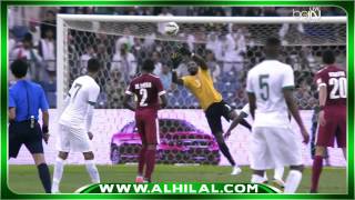 ملخص مباراة السعودية 1 : 2 قطر - نهائي خليجي22