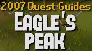 Runescape 2007 Quest Guides: Eagle's Peak