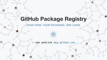 Introducing GitHub Package Registry