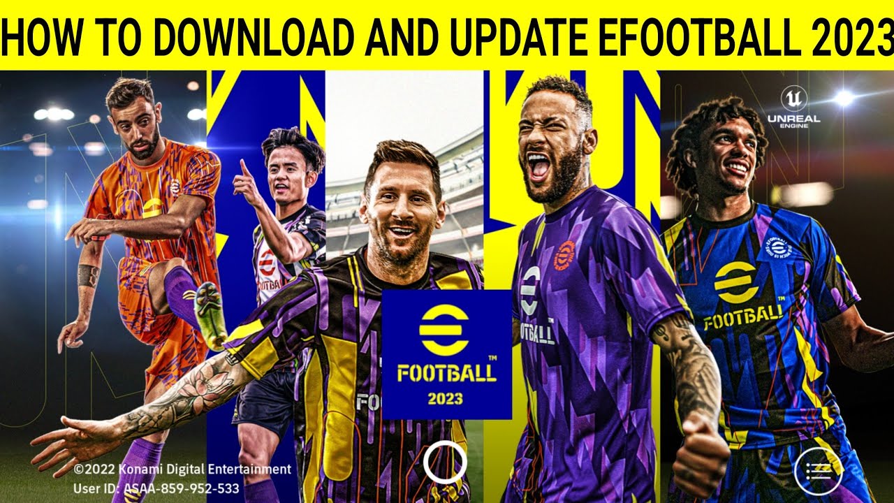 ePes eFOOTBALL 2024 para Android - Download