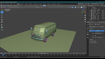 How to model a van in Blender 2.91 ( part 1).