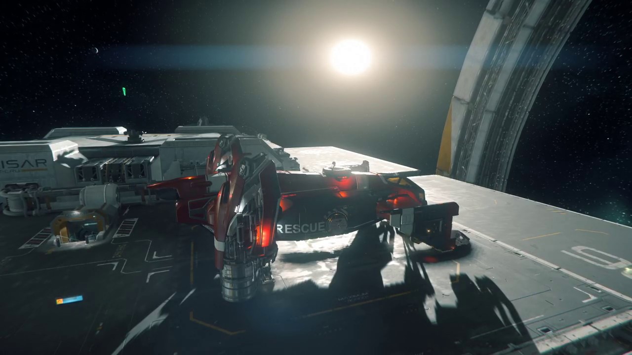 Star Citizen: Testing out the Medical Game play with Cutless Red - YouTube