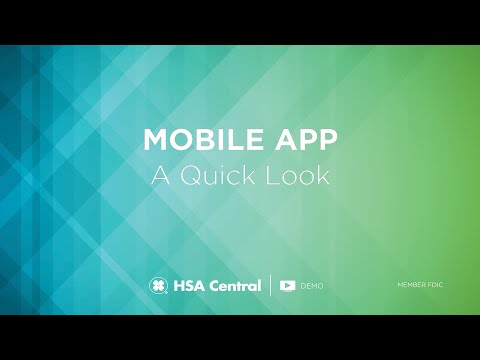 HSA Central Mobile App Demo