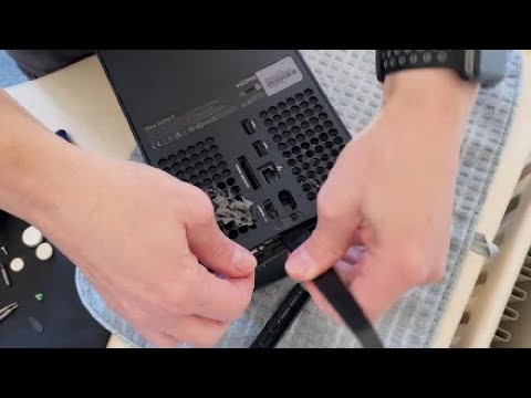 Does a Xbox Series X need cleaning after two years? step by step guide.