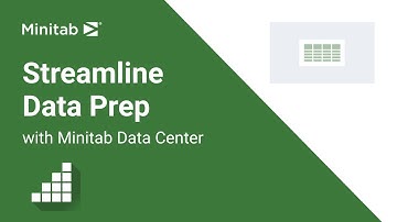 Demo: Streamline Data Prep with Minitab Data Center