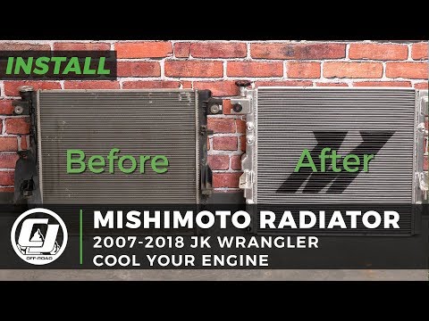 2007-2018 Jeep Wrangler JK Install: Mishimoto Aluminum Radiator