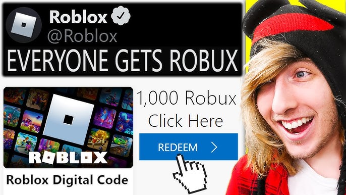 CapCut_how to redeem a roblox robux code