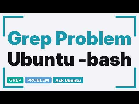 Ubuntu: -bash: /usr/bin/grep: Argument list too long