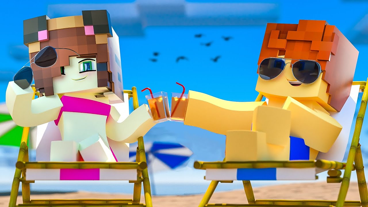 Spring Break With My Girlfriend Minecraft Daycare Academy - roblox daycare hunting tina roblox roleplay youtube