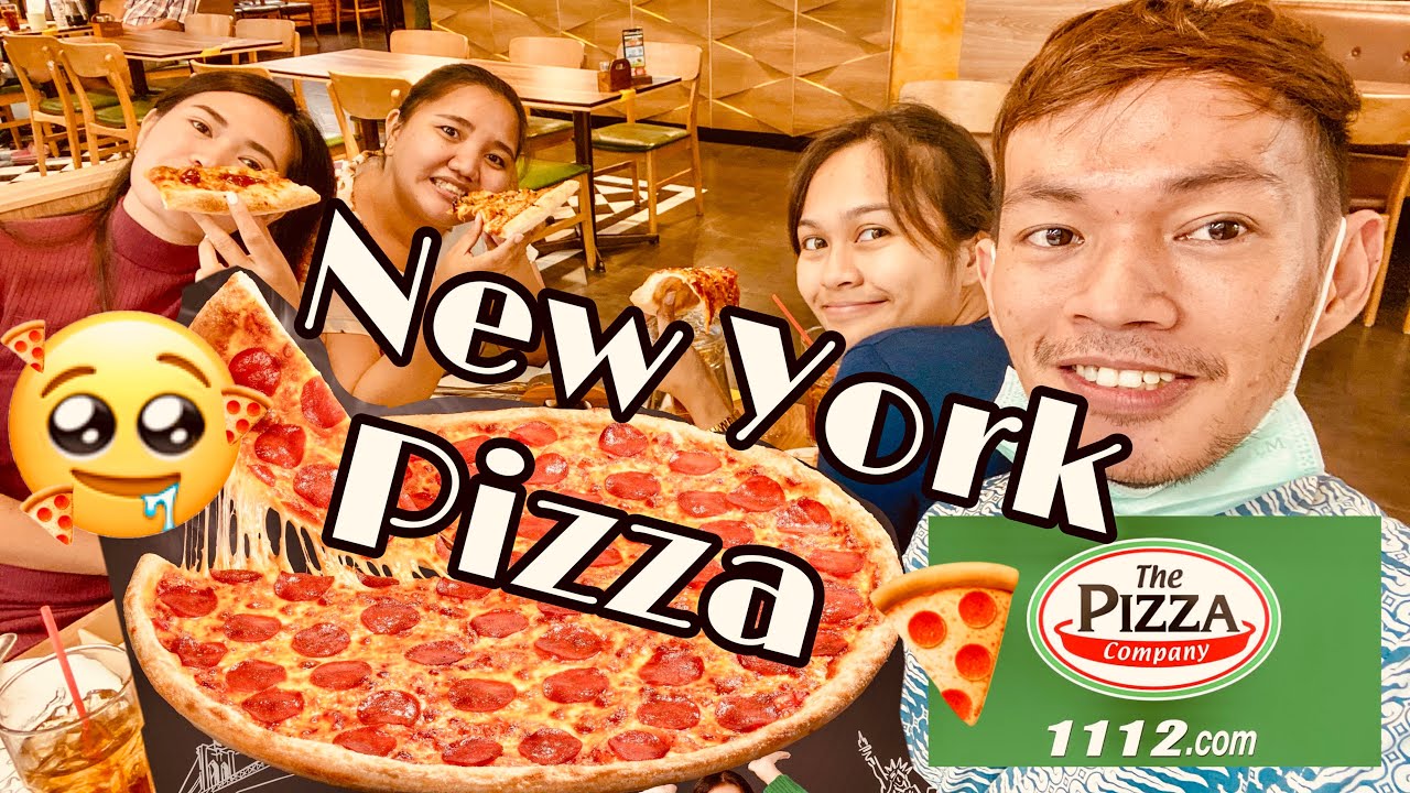 Filipinos Try New York Pizza Edition /The Pizza Company Thailand YouTube