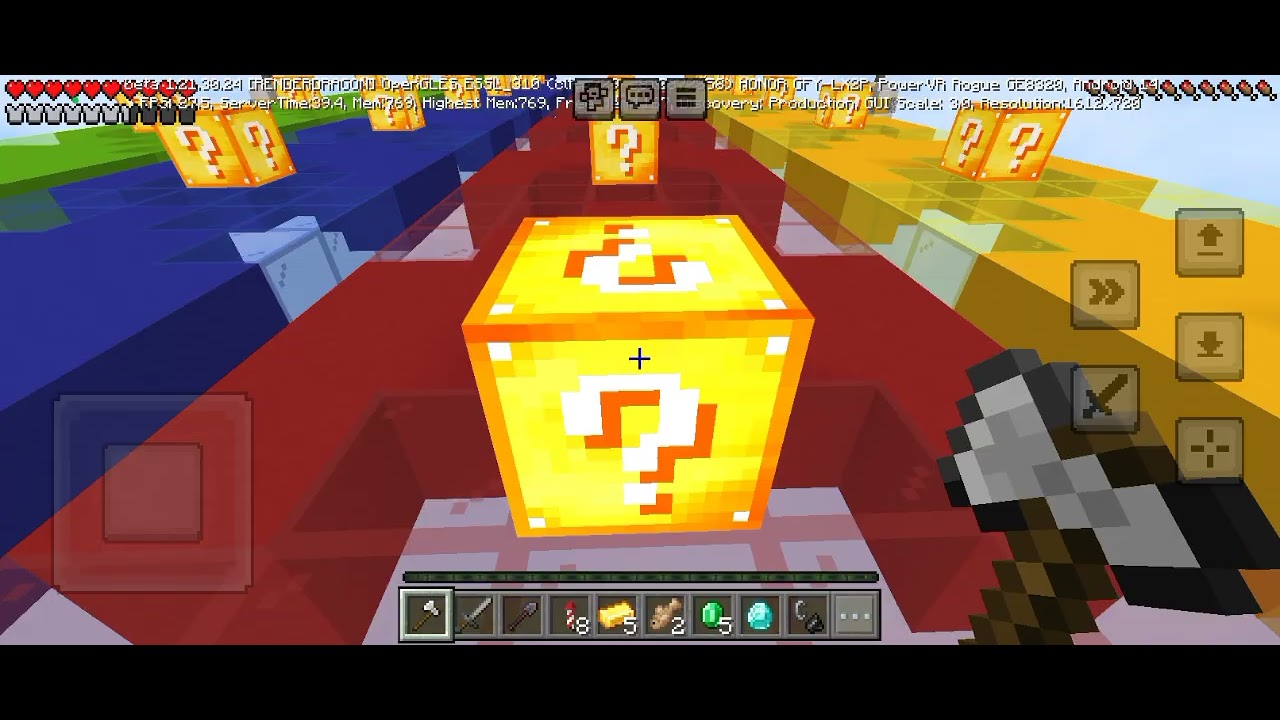 لعبت انا وكوكو في سباق اللاكي بلوك هنشوف مين اللي هيفوز بالسباق و الحرب