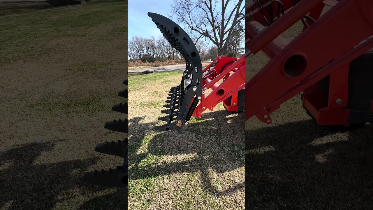 Farm-Maxx FRKG Heavy Duty Rake Grapple | Skid Steer & Tractor Attachment