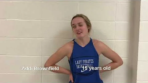 2019-2020 Girls Basketball Addi Brownfield Interview