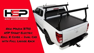 New Mazda BT50 - HSP Smart Electric Roll R Cover + Full Ladder Rack screenshot 5