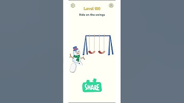 DOP 2 Gameplay Level 180 Ride On The Swings Shorts Delete One Part Solution and Answer 🔥 Subscribe 🔥