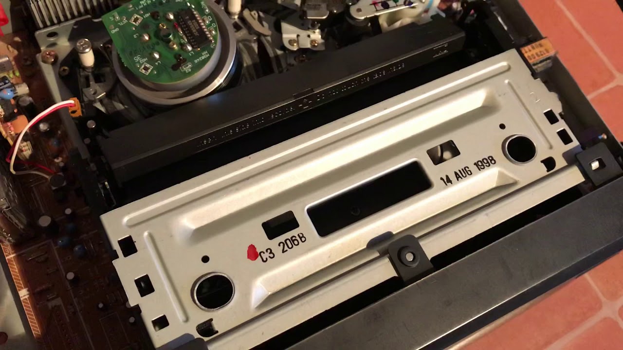 Videokassette gefressen VHS Player Recorder reparieren YouTube