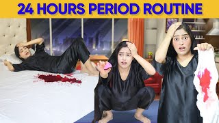 😱  24 Hours Period Hygine Routine |Every Girl Should Know This Full Day Periods Routine #benatural