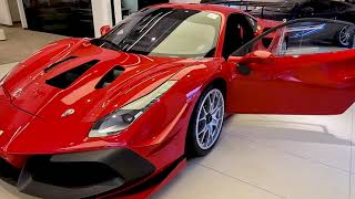 Ferrari Challenge Car Start Up!