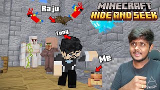 Did Raju Win This Time | Minecraft Hide And Seek | In Telugu | GMK GAMER