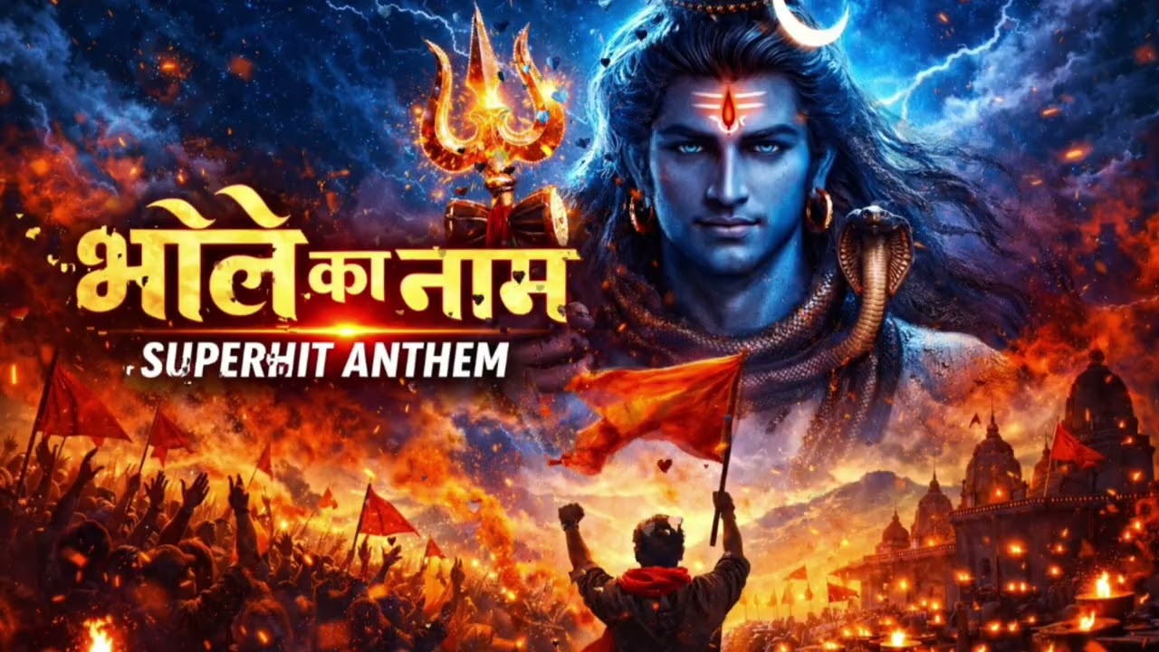 भोले का नाम – Superhit Bhakti Anthem | Har Har Mahadev 🔥