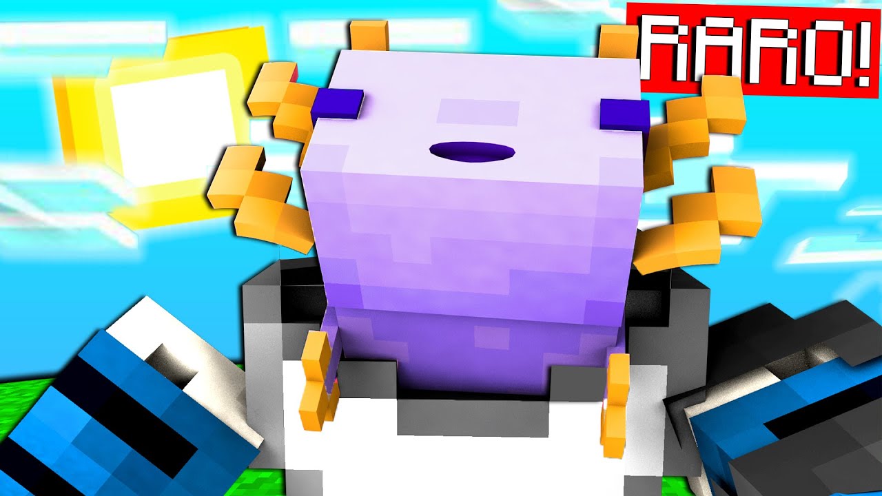 CREO UNA FARM PER TROVARE L'AXOLOTL PIÙ RARO DI MINECRAFT ITA