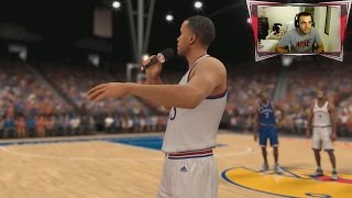 College Floor Animations! Nba 2k17 KANSAS Crowd is CRAZY! Mycareer Gameplay Ep.3