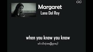 Lana Del Ray:Margaret (when you know you know )mmsub Resimi