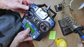 : FlySky i6 rechargeable battery mod