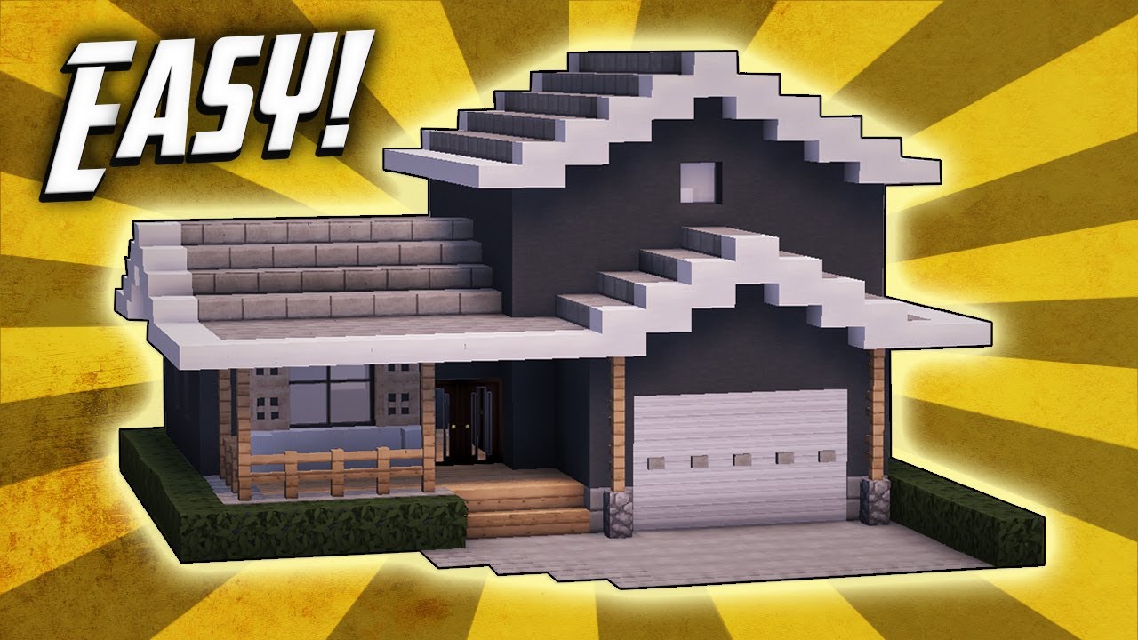  Minecraft  How To Build A Suburban  House  Tutorial 2 