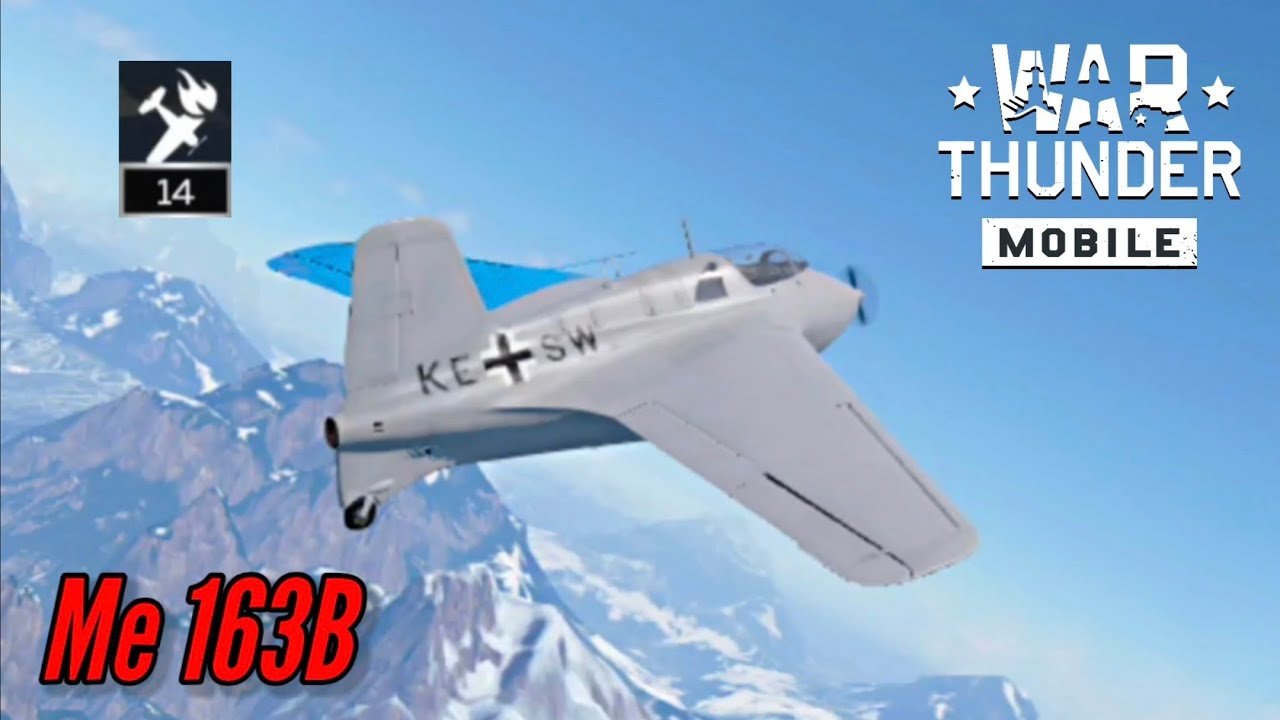 Me 163B: 14 kills - War Thunder Mobile 