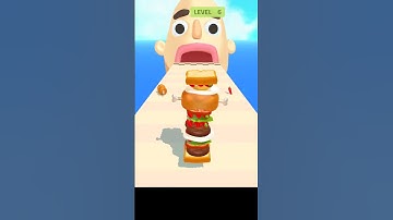 Sandwich Runner - Speed Run All Levels Gameplay Walkthrough Android, ios New Update #game #shorts