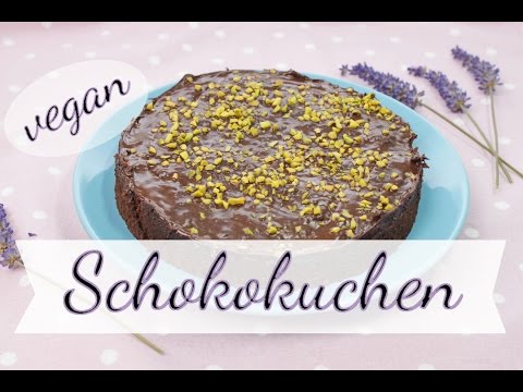 SCHOKOKUCHEN REZEPT [vegan] |  Vegane Rezepte Ohne Ei & Mit Chia Samen | Kuchen Backen Vegan