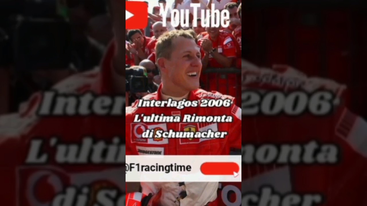 Interlagos 06:l'ultima Rimonta di Schumi,danke Michael!