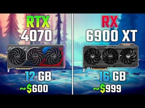 NVIDIA RTX 4070 vs RX 6900 XT | Test in 7 Games