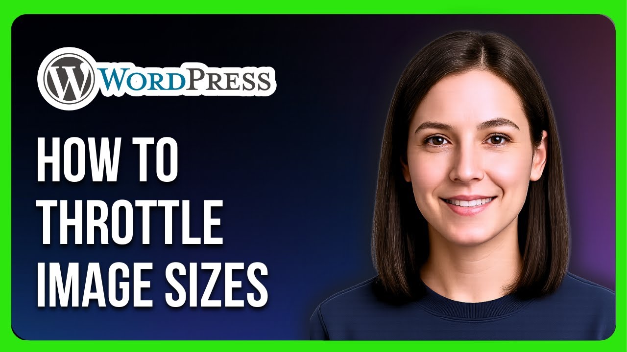 Как ограничить размер изображений в WordPress