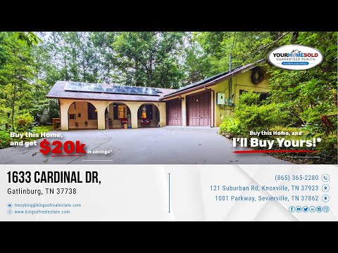 1633 Cardinal Dr, Gatlinburg, TN home video tour