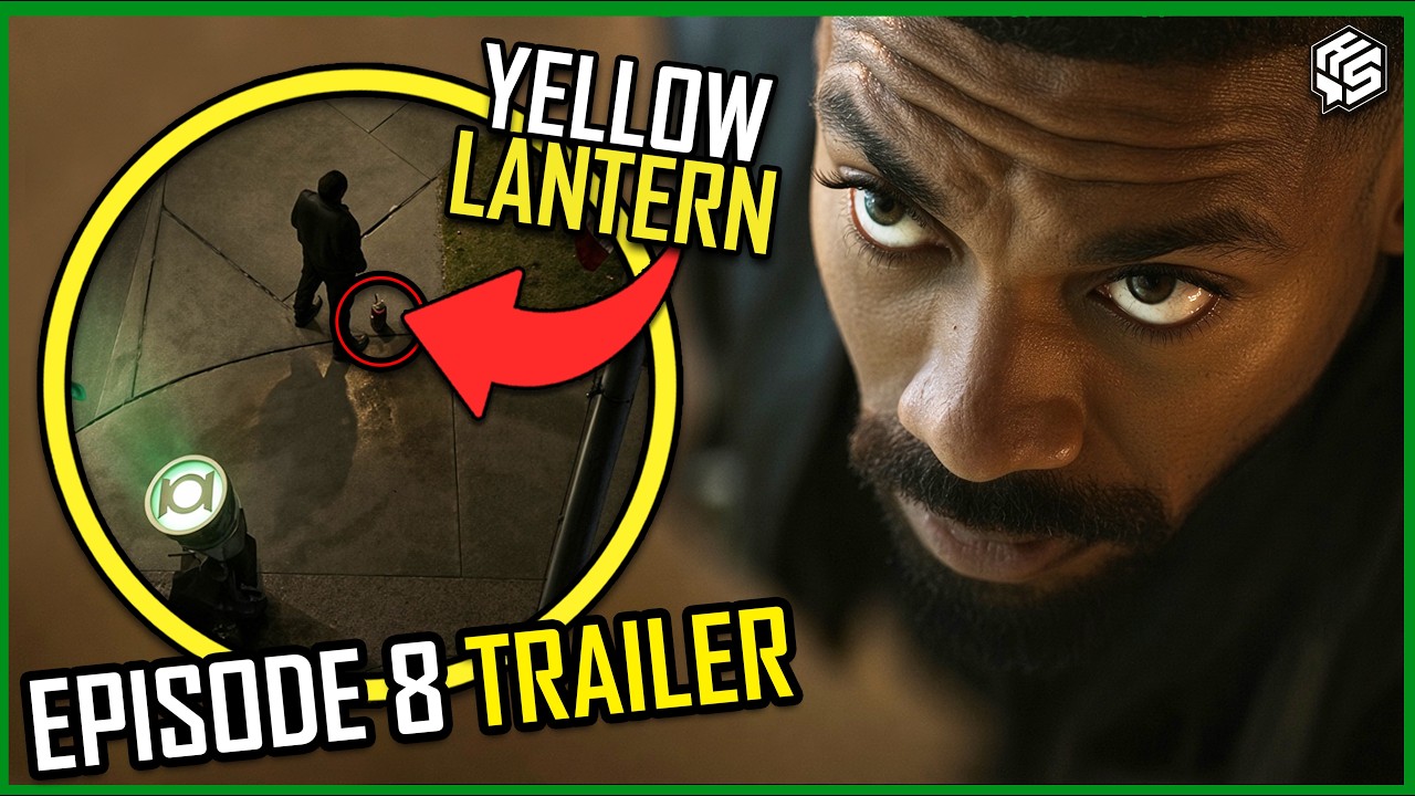 LANTERNS Episode 8 Trailer Breakdown & DC Green Lantern Comic Easter Eggs | Who Shot Hal Jordan?