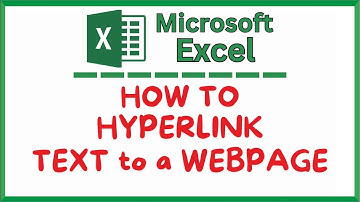 How To Hyperlink Text To A Webpage In Microsoft Excel | Office 365 Tutorial | *2025