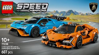 LEGO Instructions - Speed Champions - 77238 - Lamborghini Revuelto & Lamborghini Huracán STO