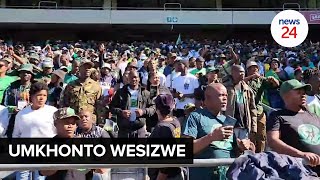 WATCH | The uMkhonto weSizwe Party launch their manifesto at Orlando Stadium Resimi